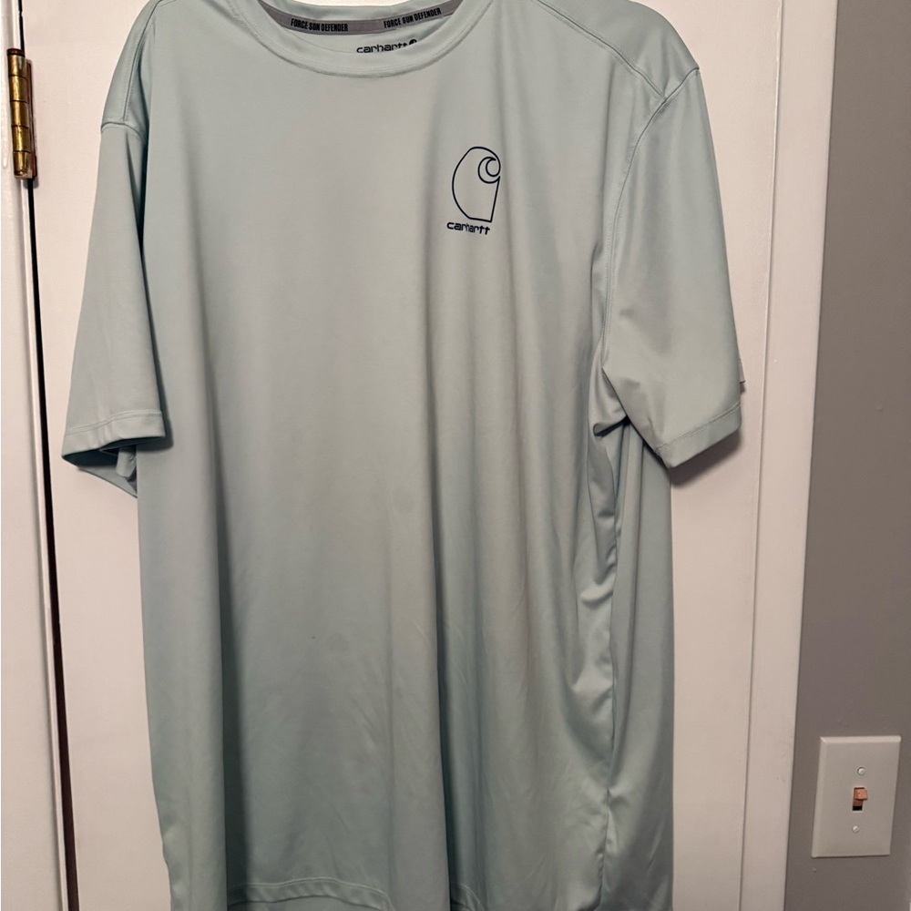 Carhartt Men's Sky Blue Short Sleeve Tee